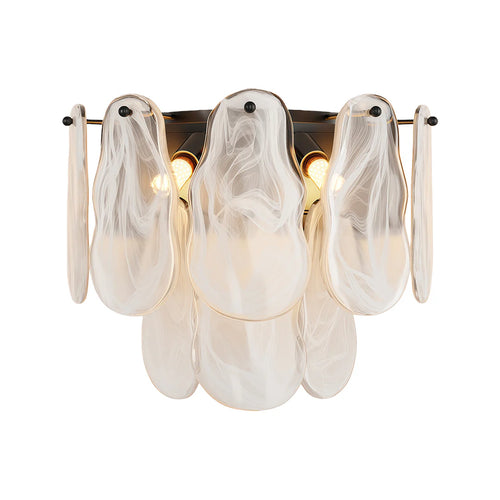 Art Deco French Luxury Glass Wall Sconce